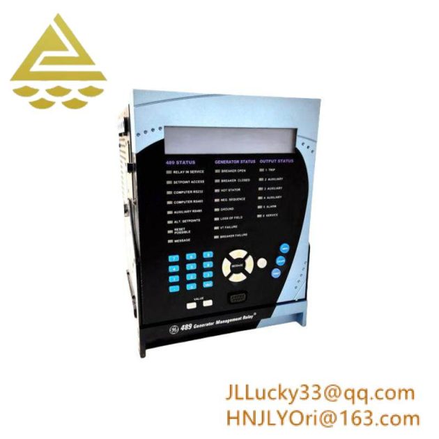 GE Multilin 489-P5-HI-A20-E Generator Management Relay Module