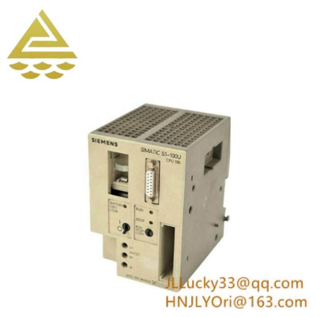 SIEMENS 6ES5100-8MA02 CPU 100: High-Performance Central Processing Unit for Industrial Automation