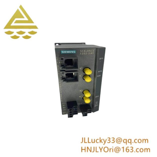SIEMENS SCALANCE X202-2IRT MANAGED IE SWITCH, Efficient Network Management for Industrial Applications