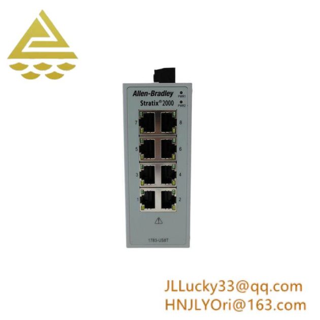 Allen-Bradley 1783-US8T Unmanaged EtherNet Switch, 8 Port