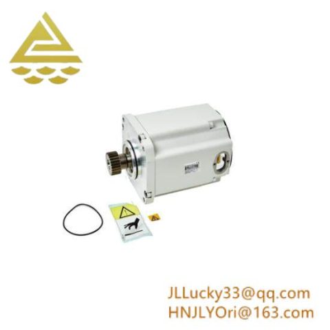 ABB 3HAC037163-003 Industrial Motor with Pinion, White RAL 9003