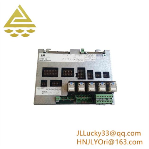 ABB ACRB-03, 3HNE08250-1, Safety Cabinet Relay Board, Industrial Control Modules