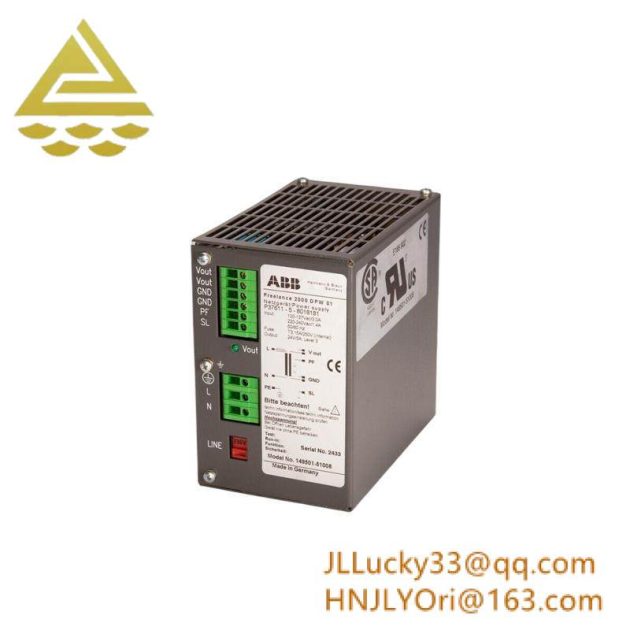 ABB DPW01 Power Supply - High-Efficiency, Modular Design for Industrial Automation