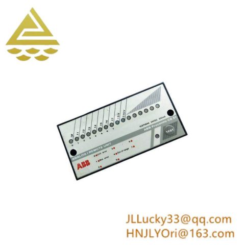 ABB ICST08A9 Remote Unit: Industrial Automation Control Module