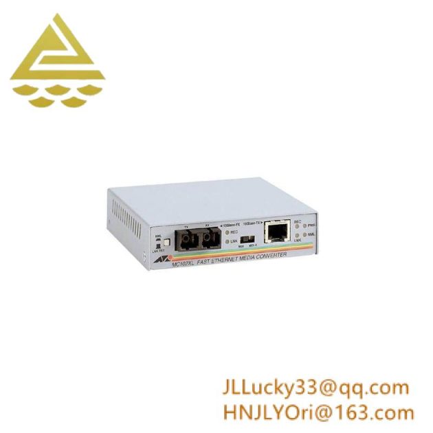 Allied Telesis AT-2712FX/MT-SB-901 Industrial Fiber Optic Media Converter
