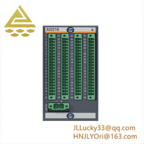 Bachmann AI/O216 Universal Analog Input/Output Module - AIO216