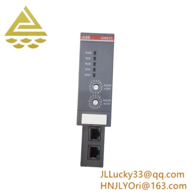 ABB CM577-ETH Communication Module: Ethernet Switch for Industrial Automation