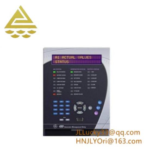 GE Fanuc SR489-P5-HI-A20: Advanced Motor Protection System