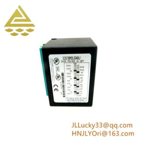 GE IC670MDL640 - Output Module for Industrial Control Systems