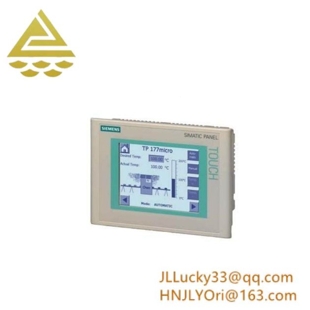 SIEMENS SIMATIC TOUCH PANEL TP 177MICRO FOR SIMATIC S7-200, Compact Automation Solutions