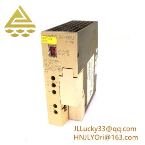 SIEMENS 6ES5931-8MD11 Industrial Power Supply Module
