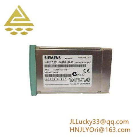 Siemens 6ES7952-1AK00-0AA0 RAM Memory Card for S7-400