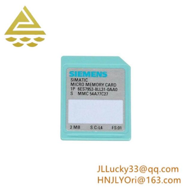 SIEMENS 6ES7953-8LL31-0AA0 Memory Card for Industrial Automation