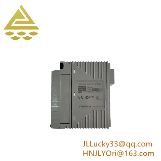 Yokogawa AAI543-S00 S1 Analog Output Module: Precise Control in Industrial Automation