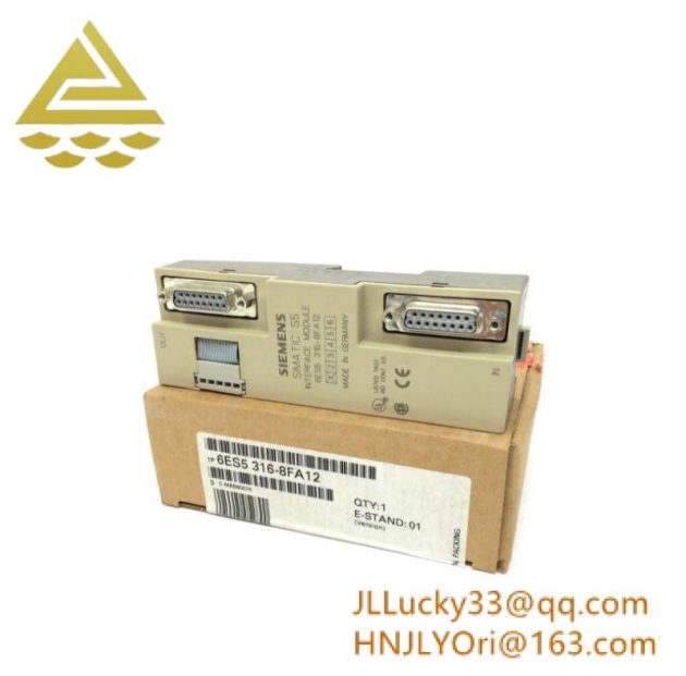 SIEMENS 6ES5316-8FA12: Advanced IM316F Interface Module for Enhanced Control Solutions