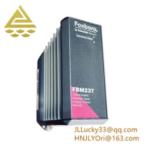 FOXBORO FBM237 RH914XS Channel Isolated 8 Input Module for Industrial Control Systems