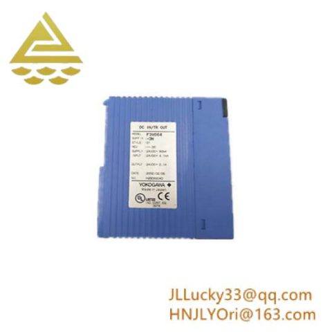 Yokogawa F3WD64-3N DC Input/Output Module - Reliable Industrial Control Solution