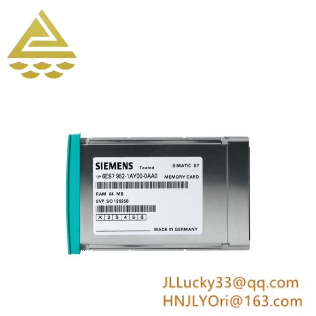 Siemens RAM Memory Card, 6ES7952-1AH00-0AA0, Industrial Control Modules
