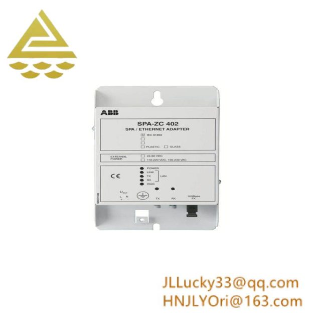 ABB SPA-ZC 402 Ethernet Adapter Module, Industrial Control Solutions
