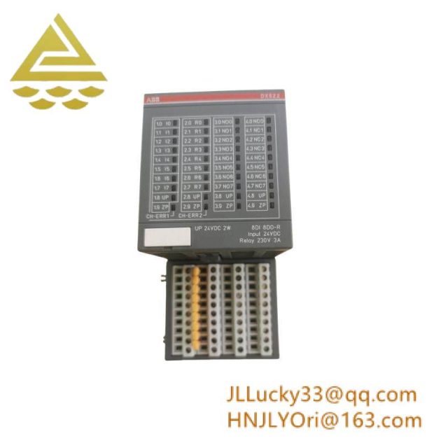 ABB DX522 - Digital I/O Module, 8 DI for Industrial Control