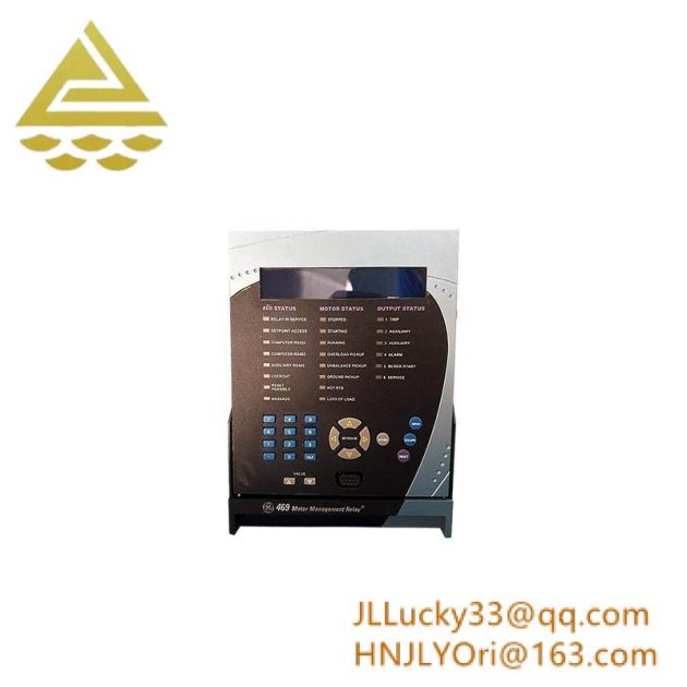 GE Multilin 469-P5-HI-A20-E-H Motor Management Relay, Designed for Medium & Large Motor Protection