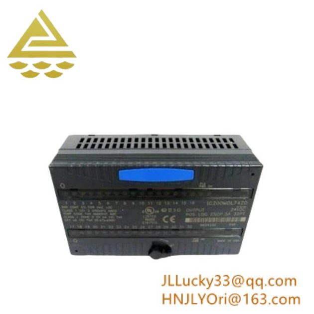 GE IC200MDL742: VersaMax Discrete Output Module for Advanced Control Solutions