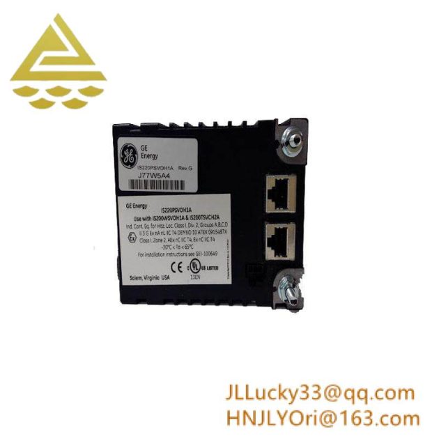 GE IS220PSVOH1A (NO REV) - Advanced Servo Control Pack for Industrial Automation