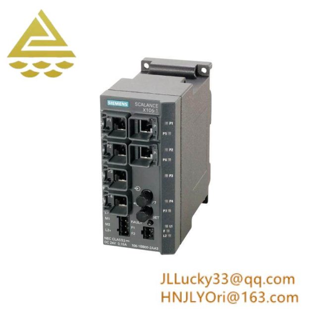 SIEMENS Scalance 6GK5106-1BB00-2AA3 Industrial Ethernet Switch, Compact & Reliable Network Solution