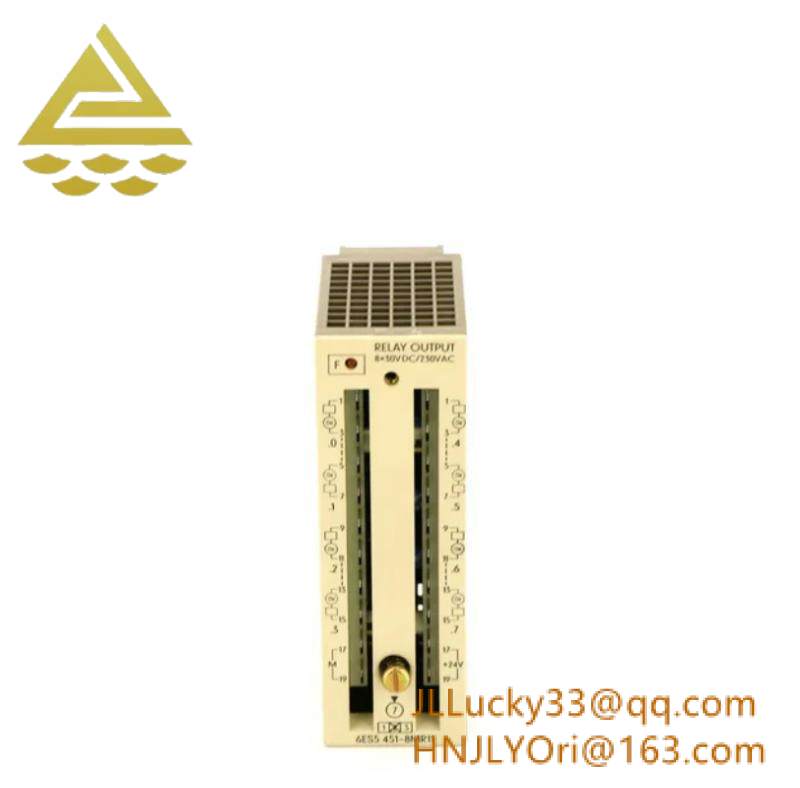 6es5451-8mr11_siemens_relay_module.jpg SIEMENS 6ES5451-8MR11 Relay Module for Industrial Automation