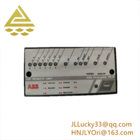 ABB ICSF08D1 Remote Unit; ABB