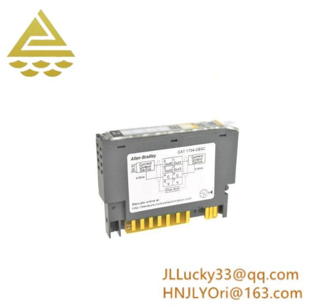 AB 1734-OE4C: 4-Channel Analog Current Output Module for Precision Control Applications