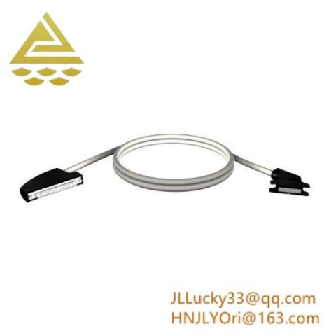 Schneider X80-D BMXFTW301 Discrete Input/Output Connection Cable, FTB2020 Terminal Block, 20 Color-Coded Flying Leads, Length 3M