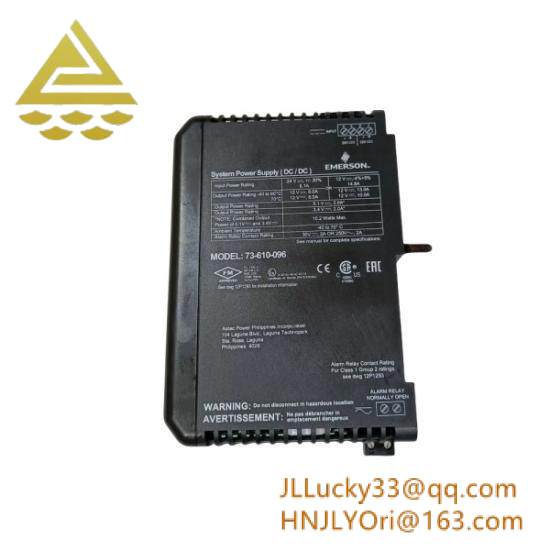 Emerson FLEX-KLEENT16054 Industrial Control Module