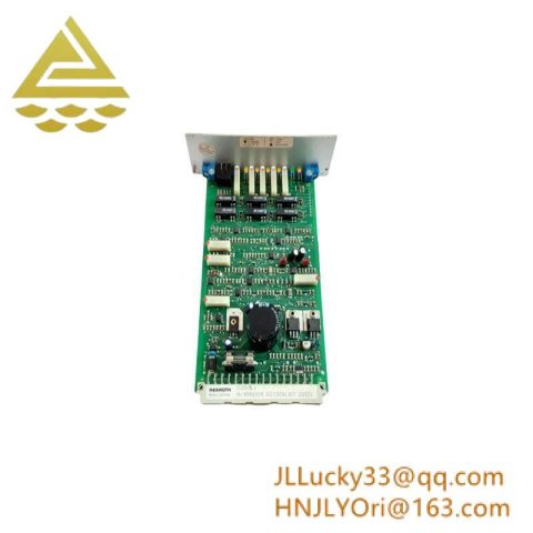 Bosch Rexroth R911275835 Servo Motor Driver Component, Advanced Control Solutions