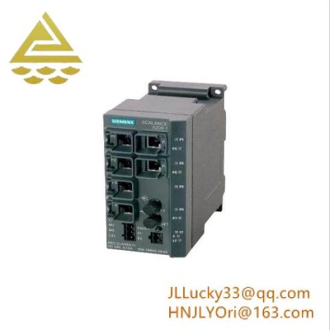 Siemens Scaliance X206-1 Managed Industrial Ethernet Switch 6GK5206-1BB10-2AA3