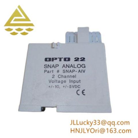 Opto 22 SNAP-AIV Input Module: Reliable Digital Input Solution for Industrial Automation