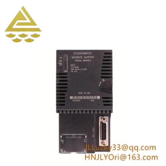 ge_fanuc_ic200cmm020_communications_module.jpg GE IC200CMM020 Modbus Master Module, High-Performance Industrial Control Solution