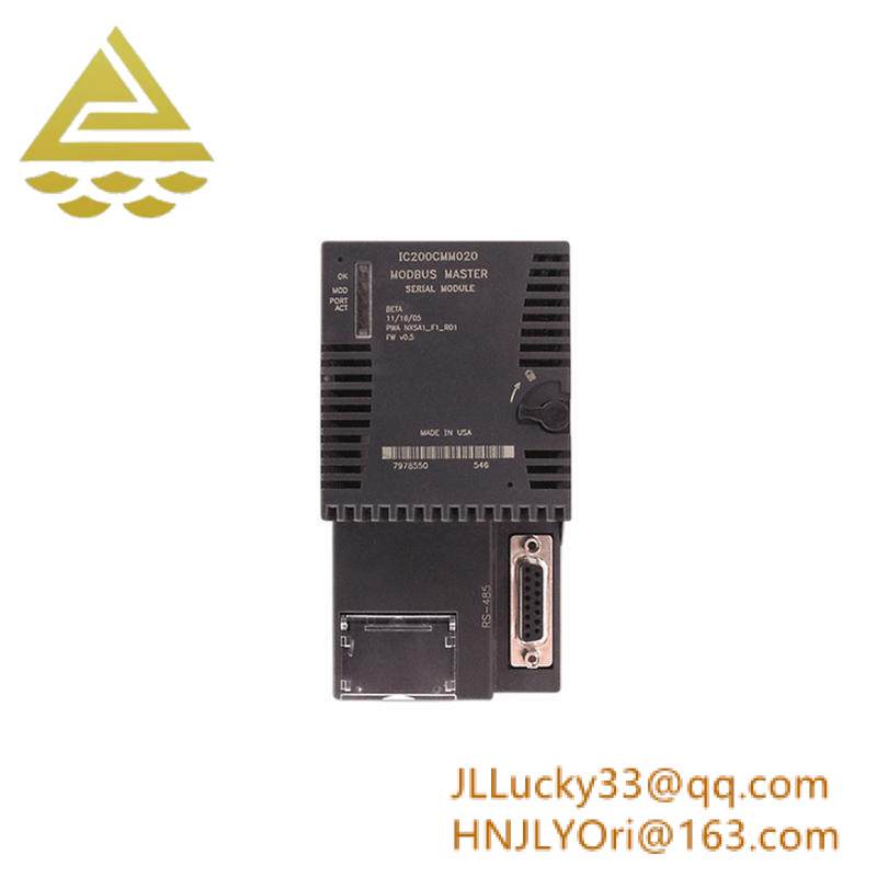 ge_ic200cmm020_modbus_master_module.jpg GE IC200CMM020 Modbus Master Module, High-Performance Industrial Control Solution