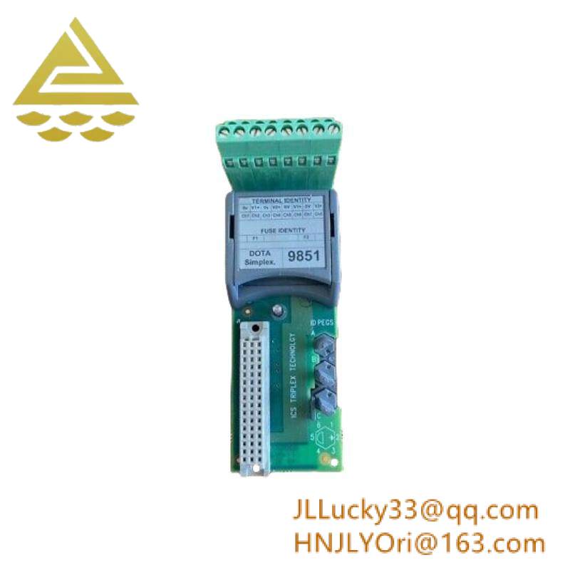 t9851_ics_triplex_analogue_output_module.jpg GE 531X302DCIAWG1 ACC-5595-208 350-805595-208N Industrial Control Module